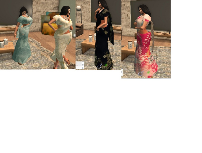 MS Saree With Hud Texture