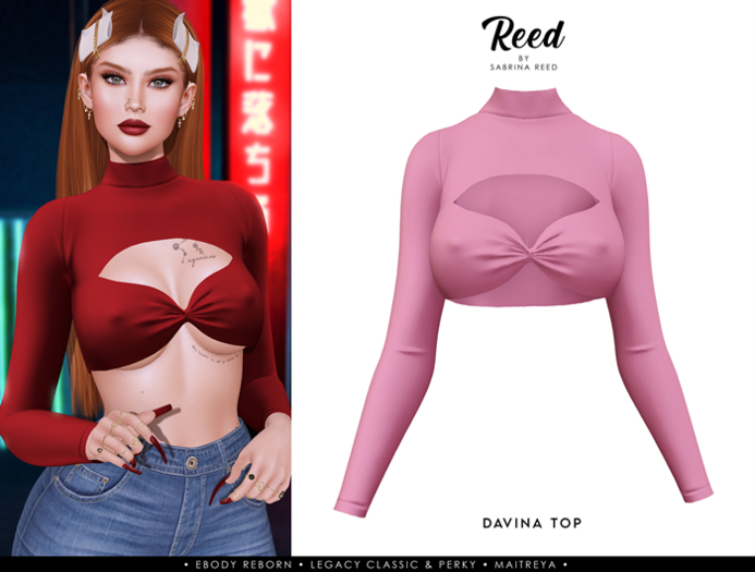REED - DAVINA // PINK (wear me)