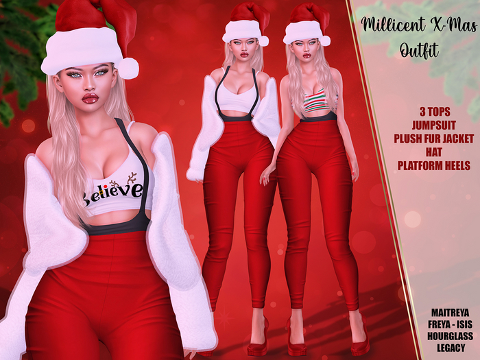 [hh] Millicent Outfit for XMAS