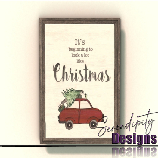 Serendipity Designs - A Lot Like Christmas Poster 