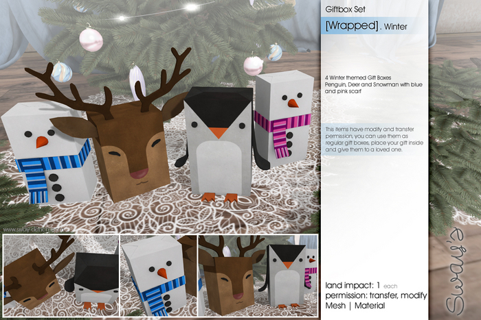 Sway's [Wrapped] Giftbox Set . Winter