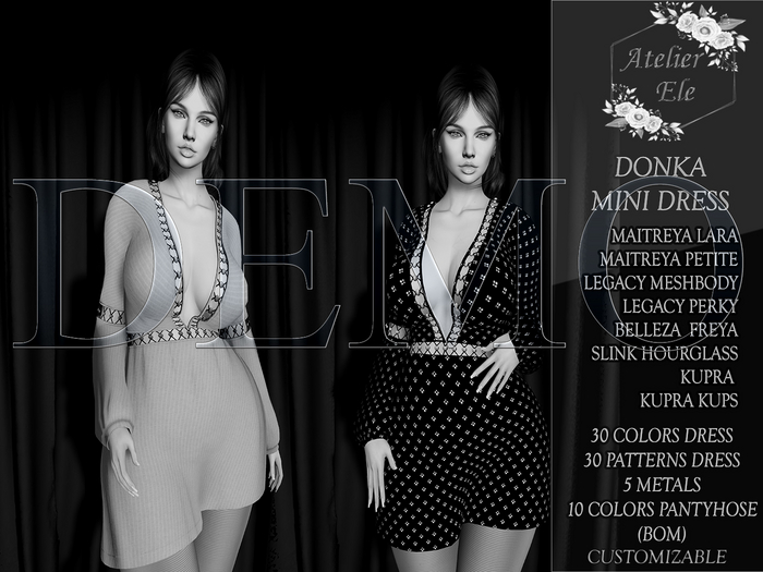 *DEMO*{AE} DONKA MINI DRESS