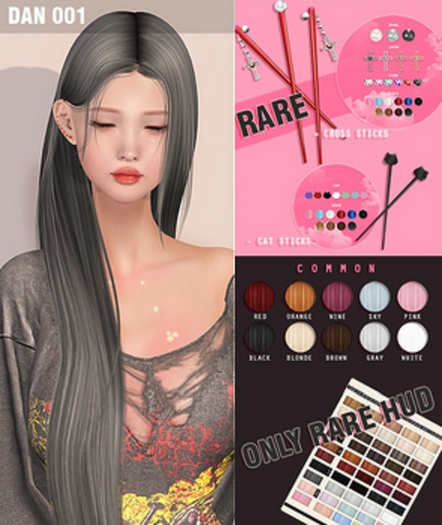 VCO ~ Dan / 001  [ Pink ] . Rigged