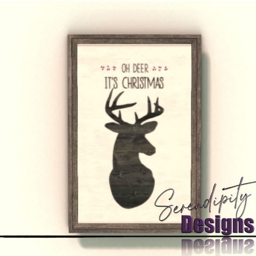 Serendipity Designs - Oh Deer! Poster 