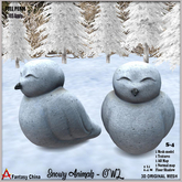 Full Perm Snowy  Owl