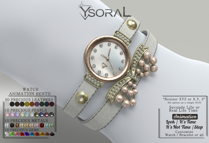 ~~ Ysoral ~~ .:Luxe watch Bela:.(ANIMATION BENTO)