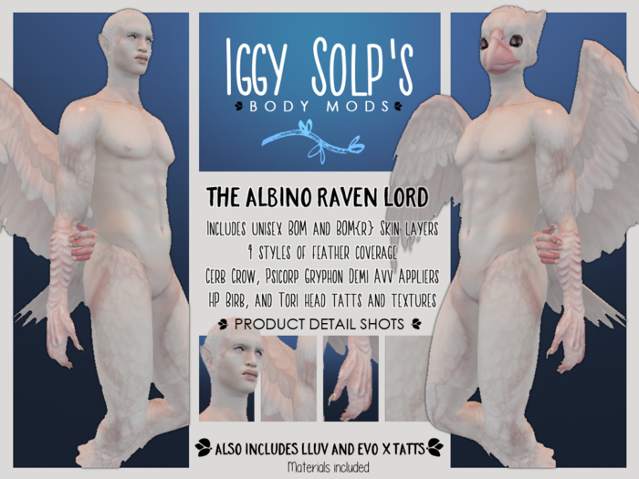 Iggy So1p's Albino Raven Lord