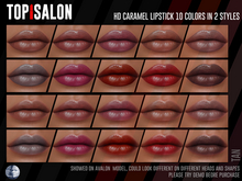 TOP1SALON - HD CARAMEL LIPSTICK (Genus) TAN