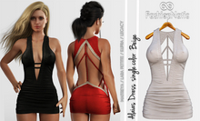 Alaias Dress Beige - Maitreya Lara, Lara Petite, Kupra Original, Legacy - FashionNatic
