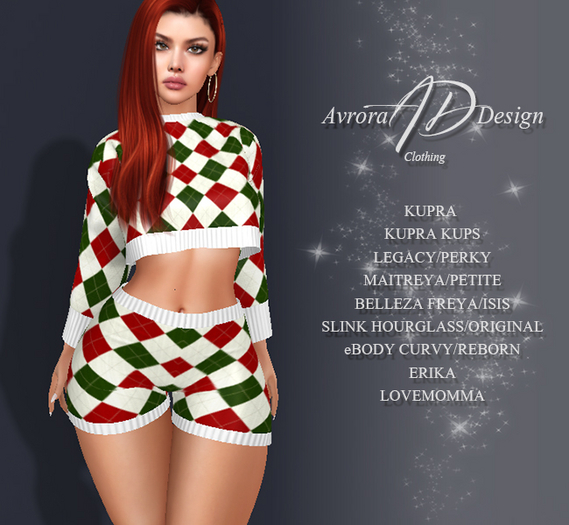 140 [AVRORA] CHRISTMAS COSTUME V.3