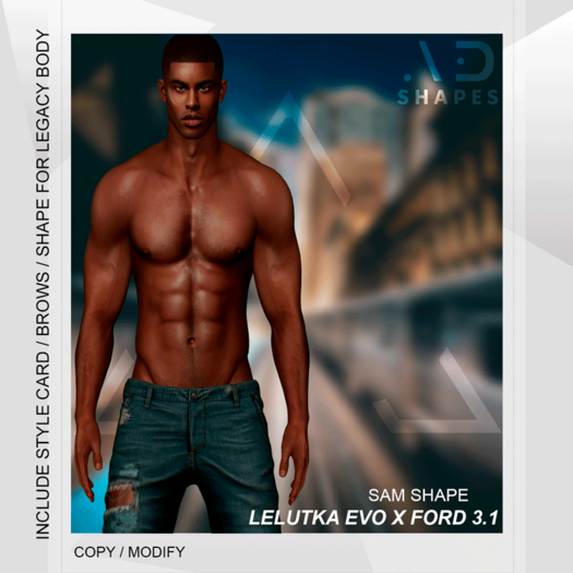 *AD SHAPES* Sam Shape  - Ford Head