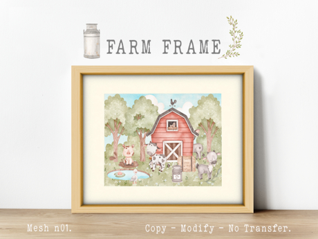 Second Life Marketplace - ~ La vie en rose - Farm Frame Set - 50% OFF