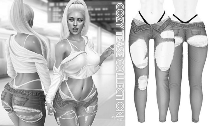 Lush - Booty2Thicc Jeans Fatpack DEMO