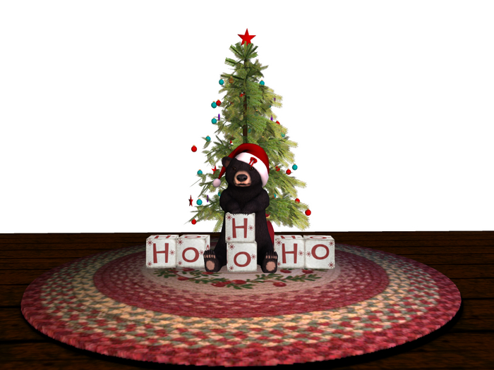 Christmas HoHoHo Bear Tree