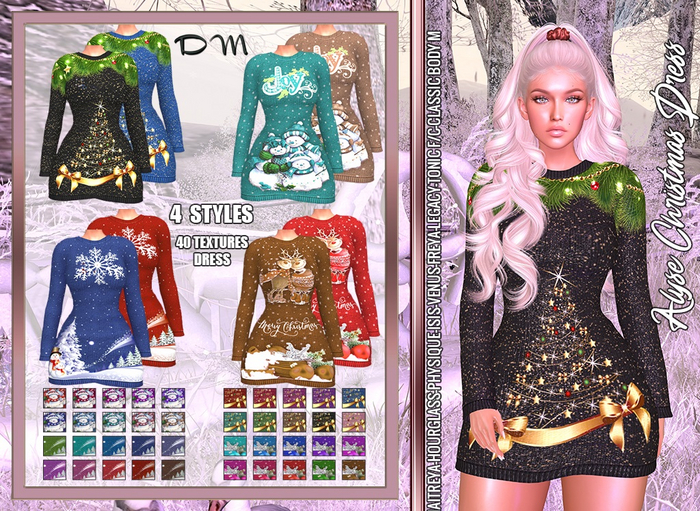 DM ~ Alyse Dress ~ X-mas-2 ♥ Promo ♥