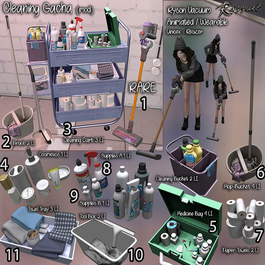 Rassuel - Cleaning Set FAT PACK