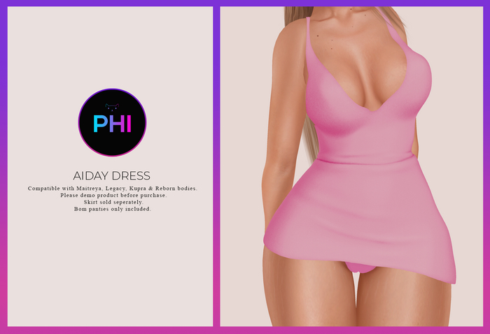 *PHI* Pinky Aiday Dress