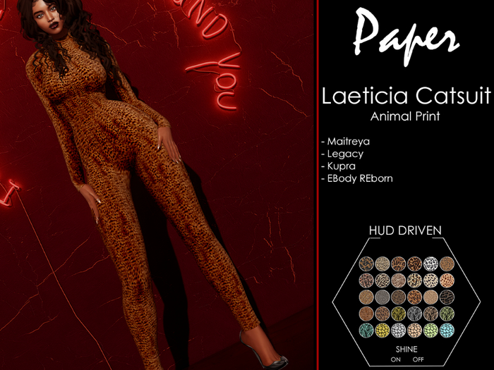 Paper. - Laeticia Catsuit // Animal Print