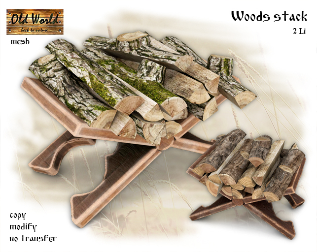 Wood stack v1 - Old World - Medieval / Rustic Decorations