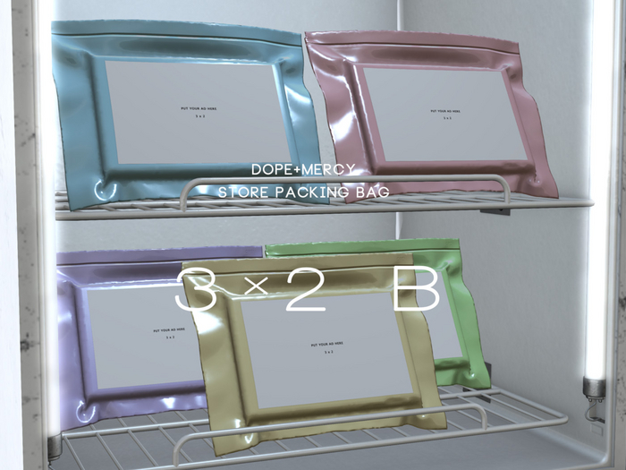 [Dope+Mercy] Store Packing Bag 3x2_B