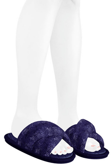 Lush - Cozy Slippers Navy