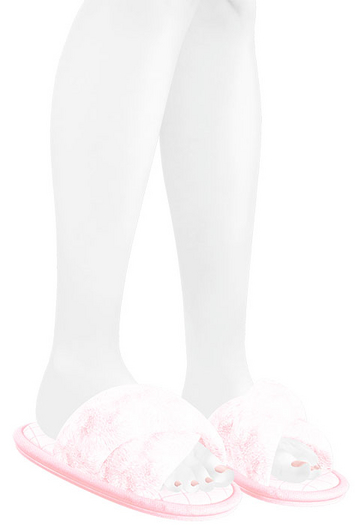 Lush - Cozy Slippers Pale