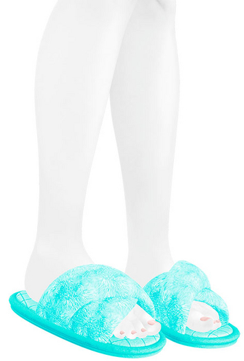 Lush - Cozy Slippers Turquoise