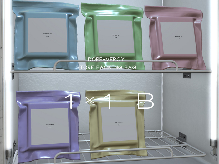[Dope+Mercy] Store Packing Bag 1x1_B