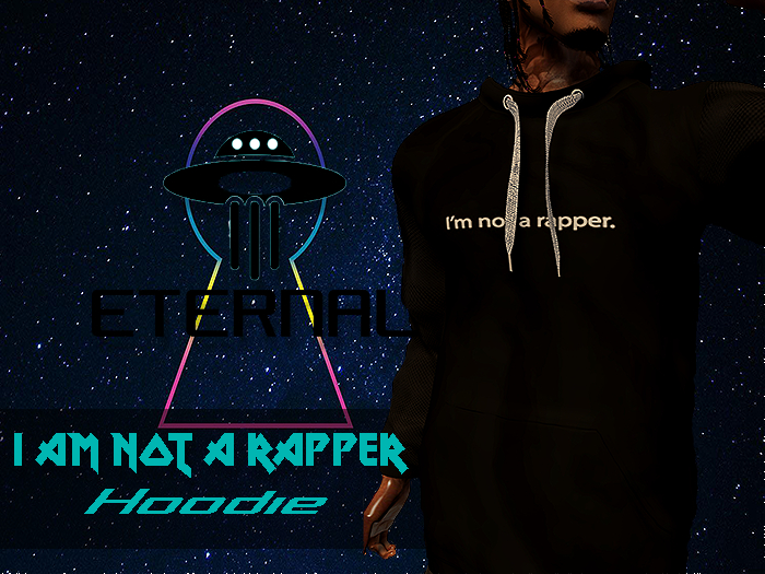 {ET} I Am Not A Rapper Hoodie (Male)