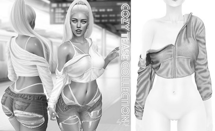 Lush - Off Shoulder Sweater Fatpack DEMO