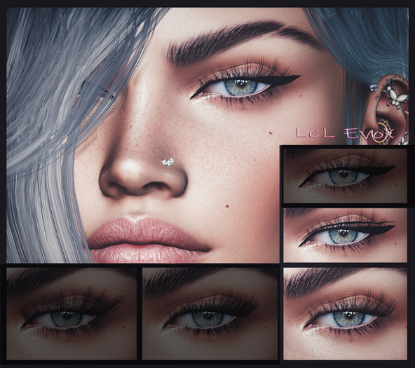 DEMO .AsukaStore. Lashes&Liner Set 1 *HUD* (lel EvoX)