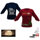 **THW Fashions** Christmas sweater  F