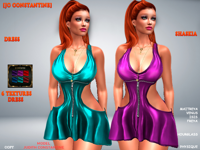 [JC CONSTANTINE] Saskia Dress