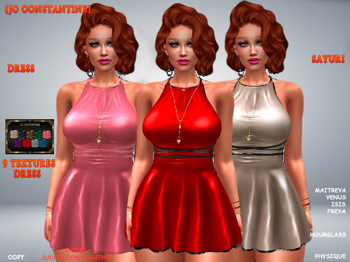 [JC CONSTANTINE] Sayuri Dress