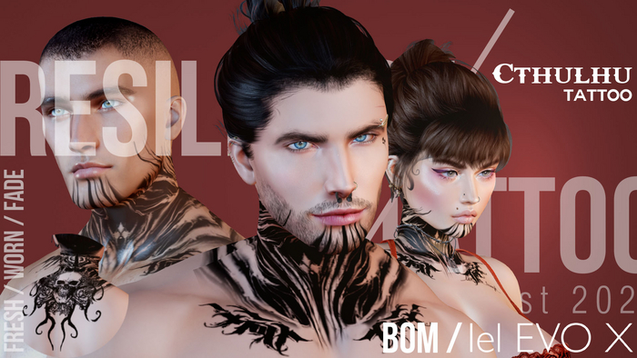 [RESILIENCE] Tattoo - Cthulhu Tattoo