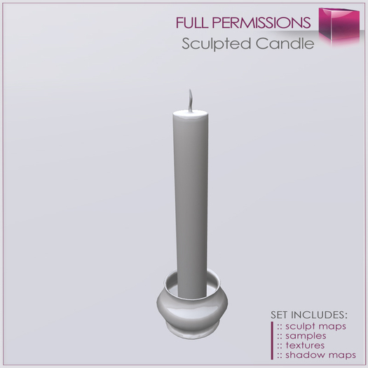 Sculpted Candle Full Perm