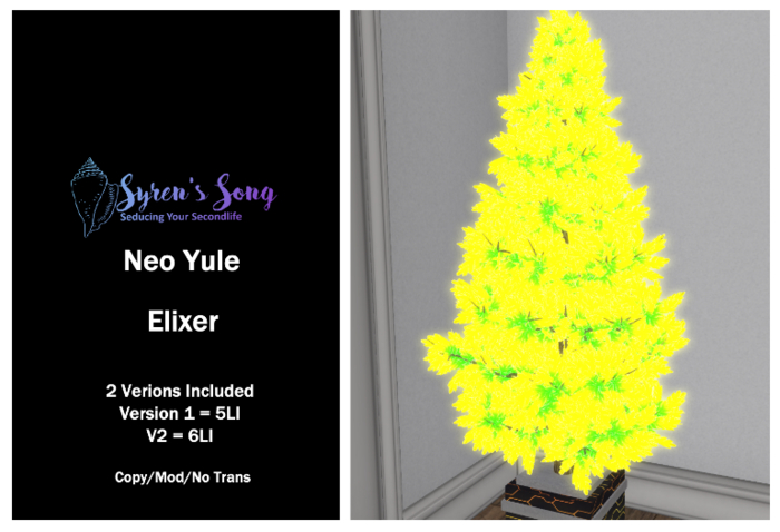 Syren's Song (Add Me)- Neo Yule Elixer