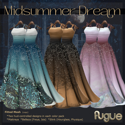 ~fugue~ Midsummer Dream Gown: FATPACK