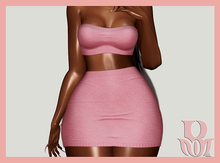 Rosary. Chelsea . Set Pink