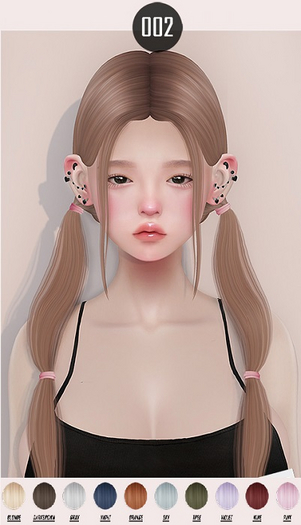 VCO HAIR - Michiko 002 . { Pink }