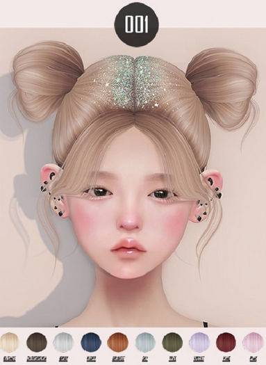 VCO HAIR - Michiko 001 . { Wine }