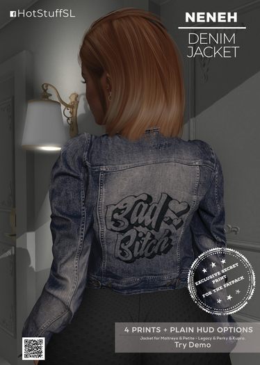 .HS. Neneh Jean Jacket - Black