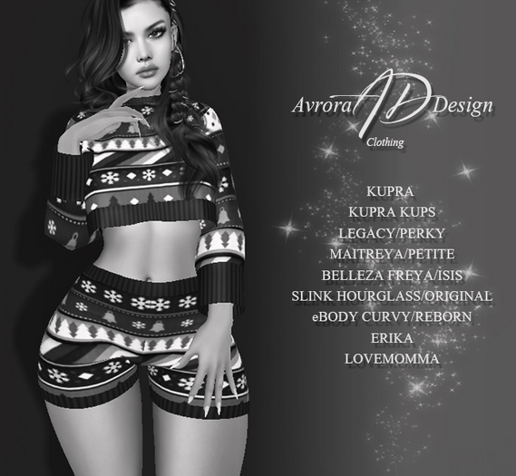 155 [AVRORA] CHRISTMAS COSTUME V.11 DEMO