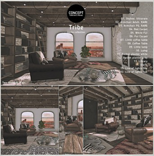 Concept} *02. Tribe. Armchair Adult. RARE