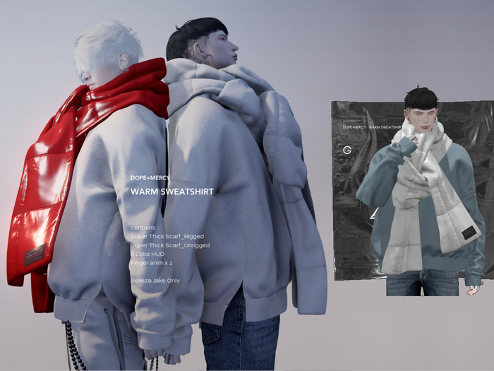 [Dope+Mercy] Warm Sweatshirt_G