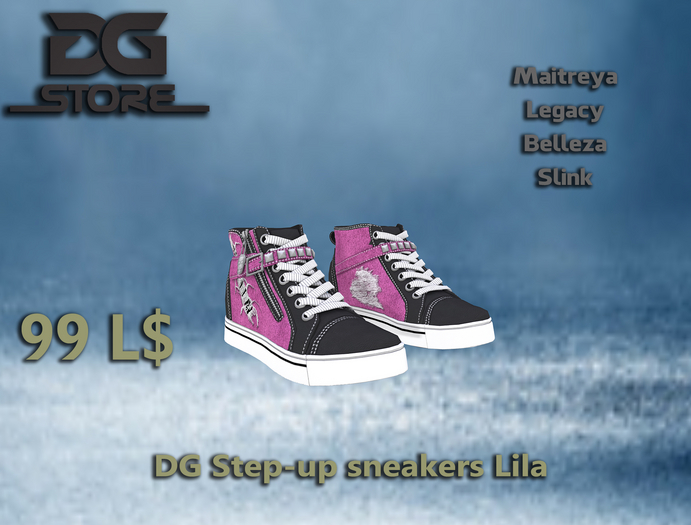 DG -Step Up Sneakers Lila - Box