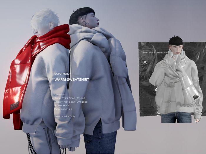 [Dope+Mercy] Warm Sweatshirt_A
