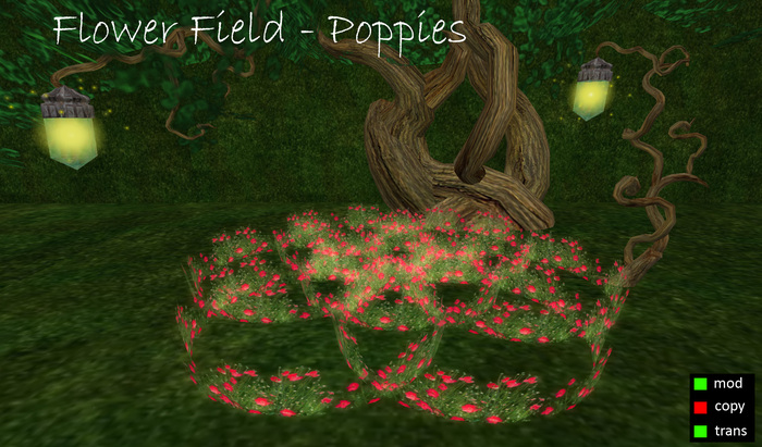 [MC] Flower Field - Poppies BOXED