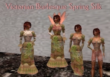 Victorian Burlesque Spring Silk