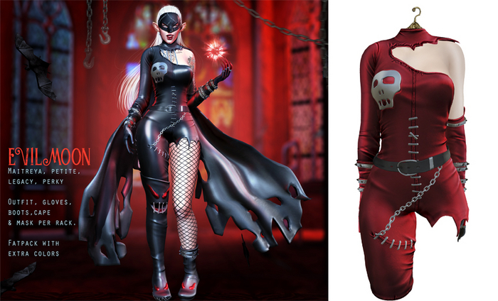 UNA. Evilmoon Red